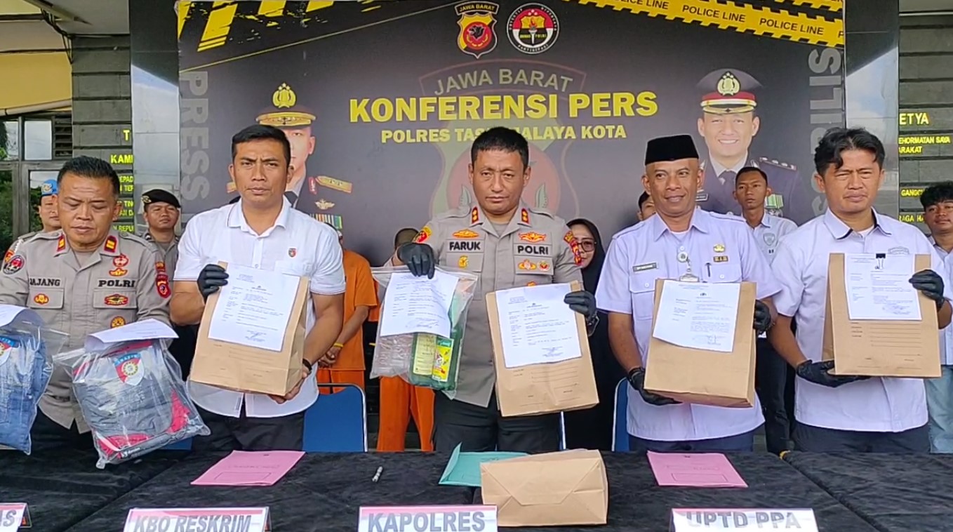 Polres Tasik Kota Ungkap Tiga Kasus Kekerasan Seksual Anak, Dua Pelaku Adalah Ayah Kandung dan Paman Korban