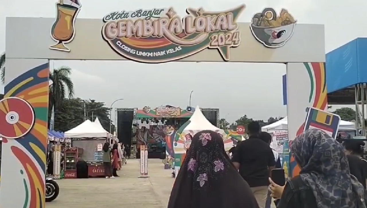 Kenalkan Produk Daerah Lewat Program Gembira Lokal, Promosikan Pusat Jajanan di Terminal Banjar