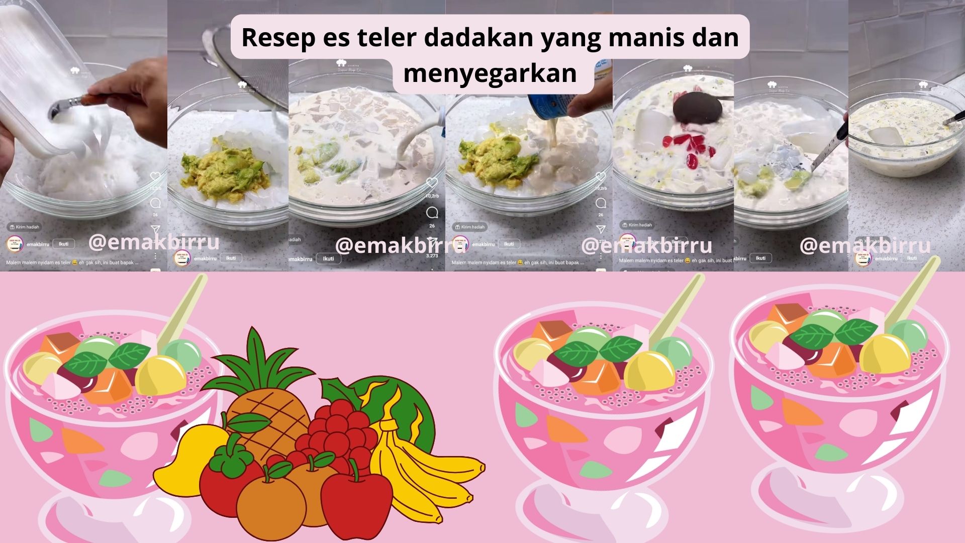 Resep Es Teler Dadakan Yang Manis dan Menyegarkan, Cocok Untuk Menu Takjil Ramadhan 2024, Yuk Coba