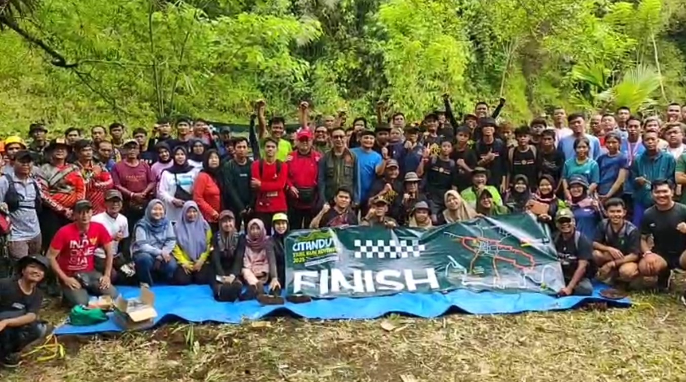 Citanduy Trail Run Adventure Satukan Tasik dan Ciamis, 150 Peserta Taklukkan Medan Ekstrem Perbatasan