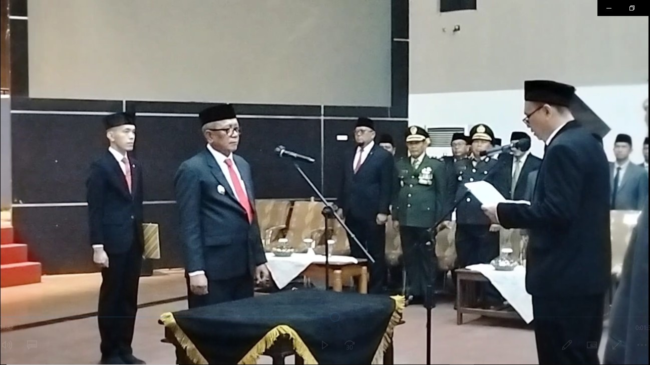 Wali Kota Banjar Lantik 5 Kepala OPD Hasil Open Bidding, Pelantikan Posisi Jabatan Kosong Menyusul