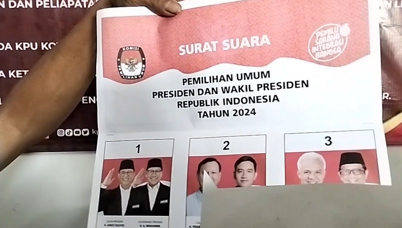 Di Banjar Puluhan Surat Suara Pilpres Ditemukan Rusak Saat Disortir, Begini Kata KPU....