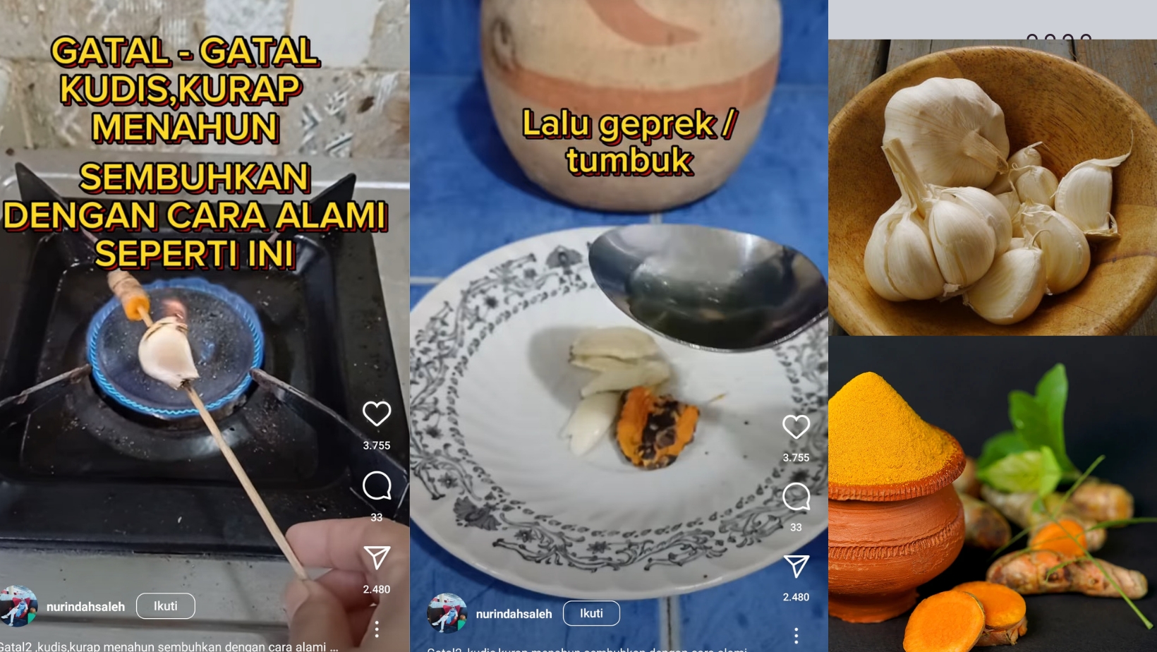 Gatal, Kudis dan Kurap Menahun Sembuhkan Dengan Cara Alami, Cukup Pakai 3 Bahan Dapur Kurap Sirna 