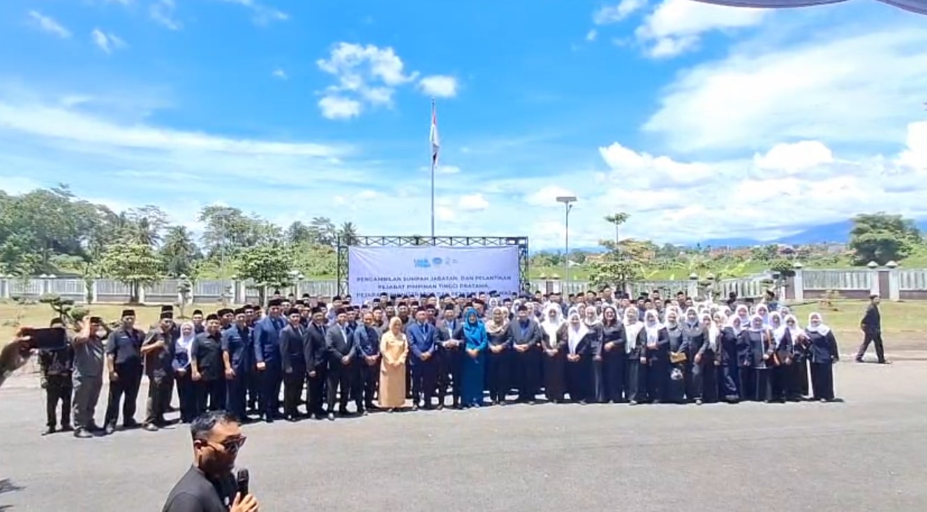 Empat Pejabat Eselon II Hasil Manajemen Talenta Dilantik, Pembenahan Birokrasi Menuju Sistem Kerja Adaptip