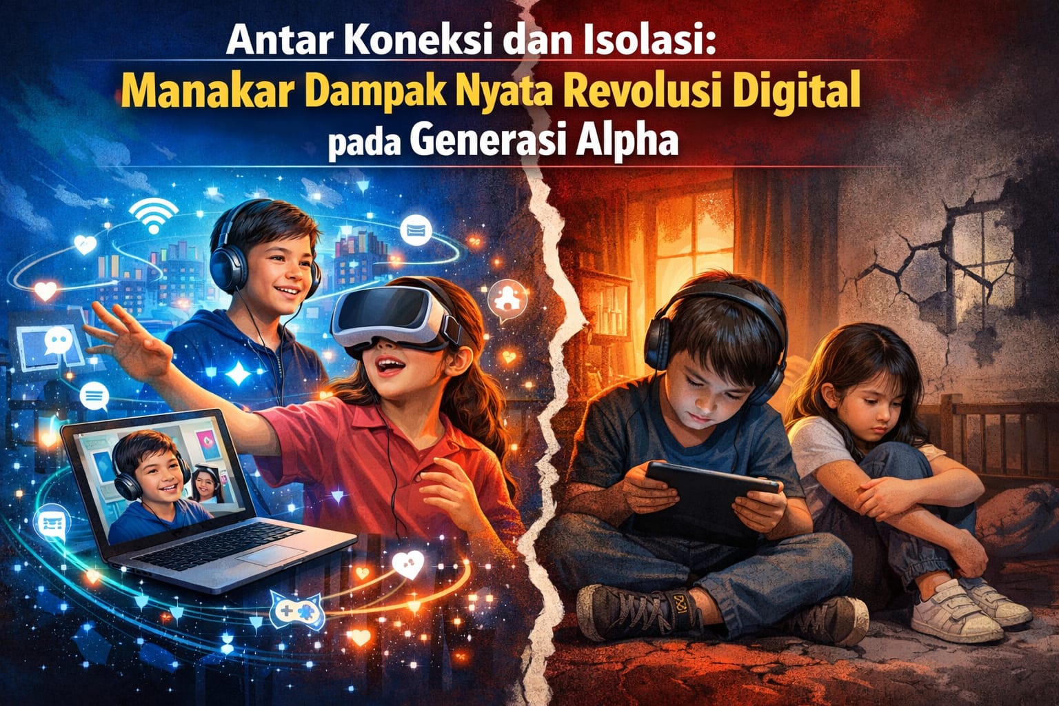 Antara Koneksi dan Isolasi: Menakar Dampak Nyata Revolusi Digital pada Generasi Alpha