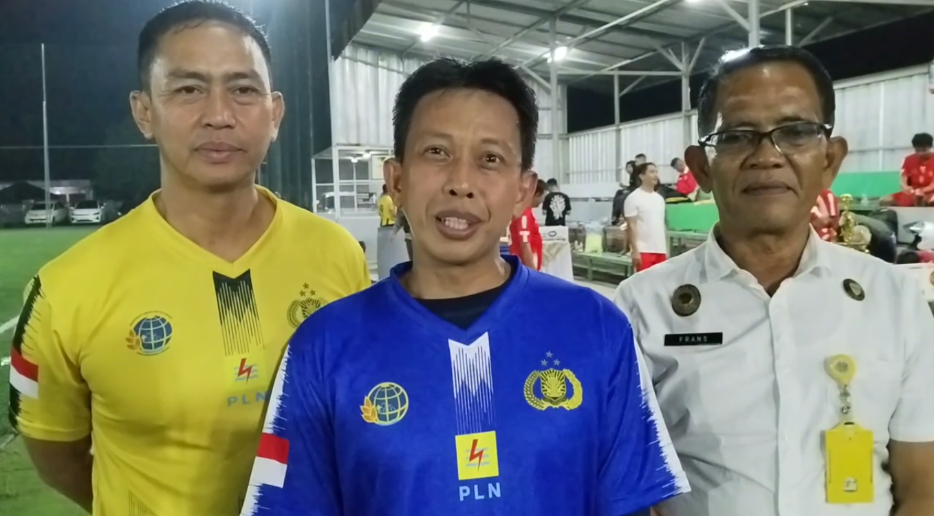 PLN UIT JBT Perkuat Kolaborasi dengan Polres dan BPN Garut, Tunjukkan Kekompakan Lewat Pertandingan Sepak Bola