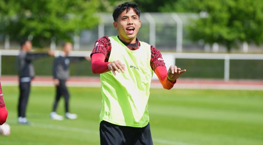 Ikhsan Nul Zikrak Beberkan Kondisi Timnas Indonesia U23 pada Sesi Latihan Perdana di Prancis