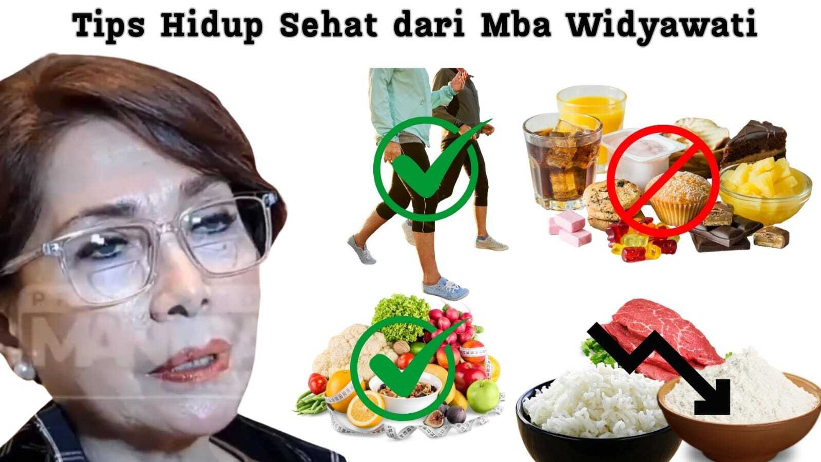 Tips Hidup Sehat Ala Artis Senior Widyawati, Sejak 25 Tahun Konsisten Mengurangi Konsumsi Ini