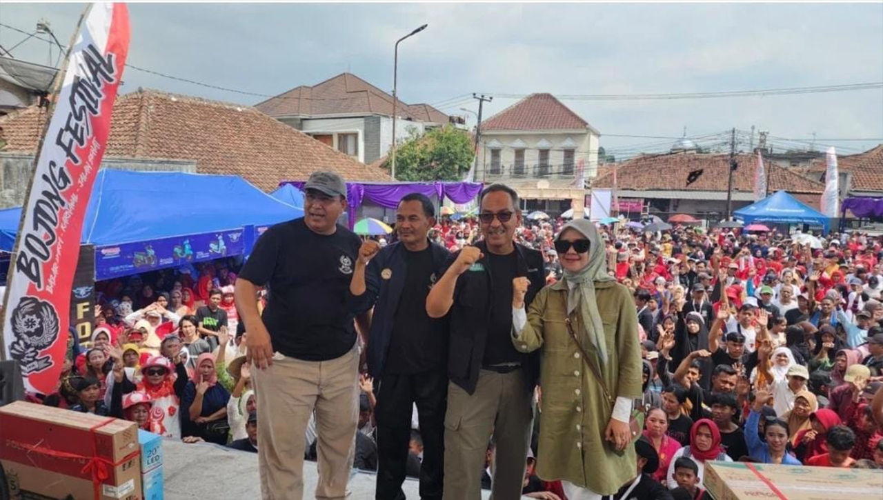 Ivan Dicksan dan Dede Muharam Mulai Terlihat Bersama Menyapa Warga, Tunggu SK Dari PPP Segera Turun