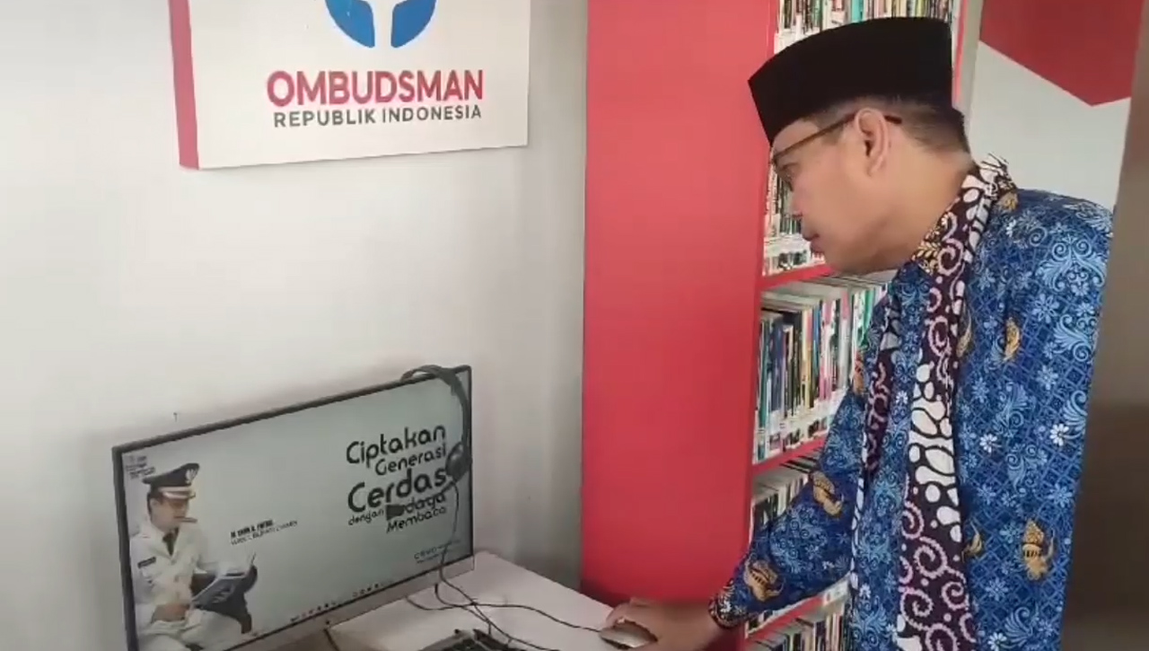 Keren, Ciamis Miliki Pojok Baca Digital