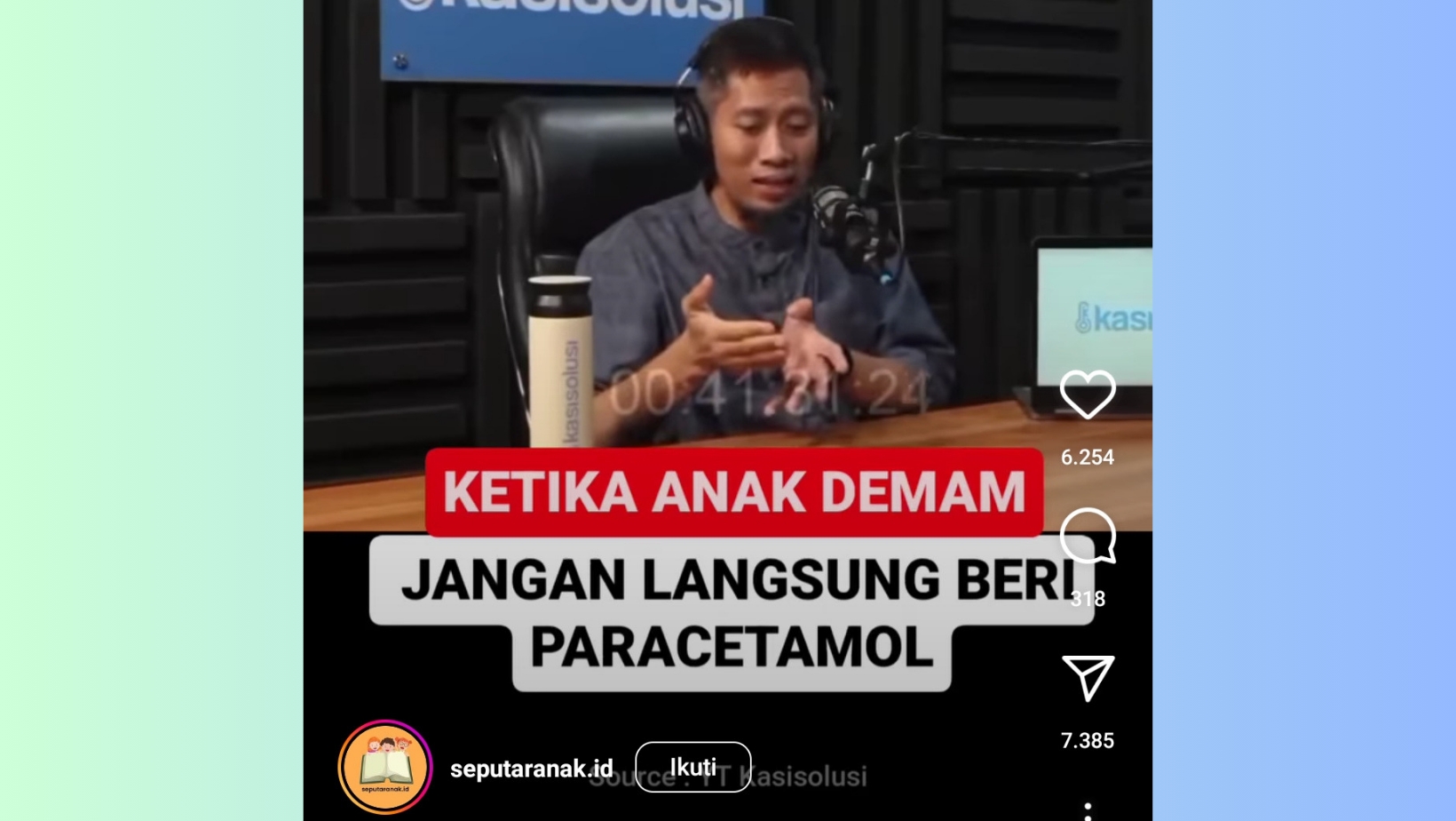 Dear Moms, Anak Demam Jangan Langsung Diberi Paracetamol, dr. Arifianto Ungkap Alasannya