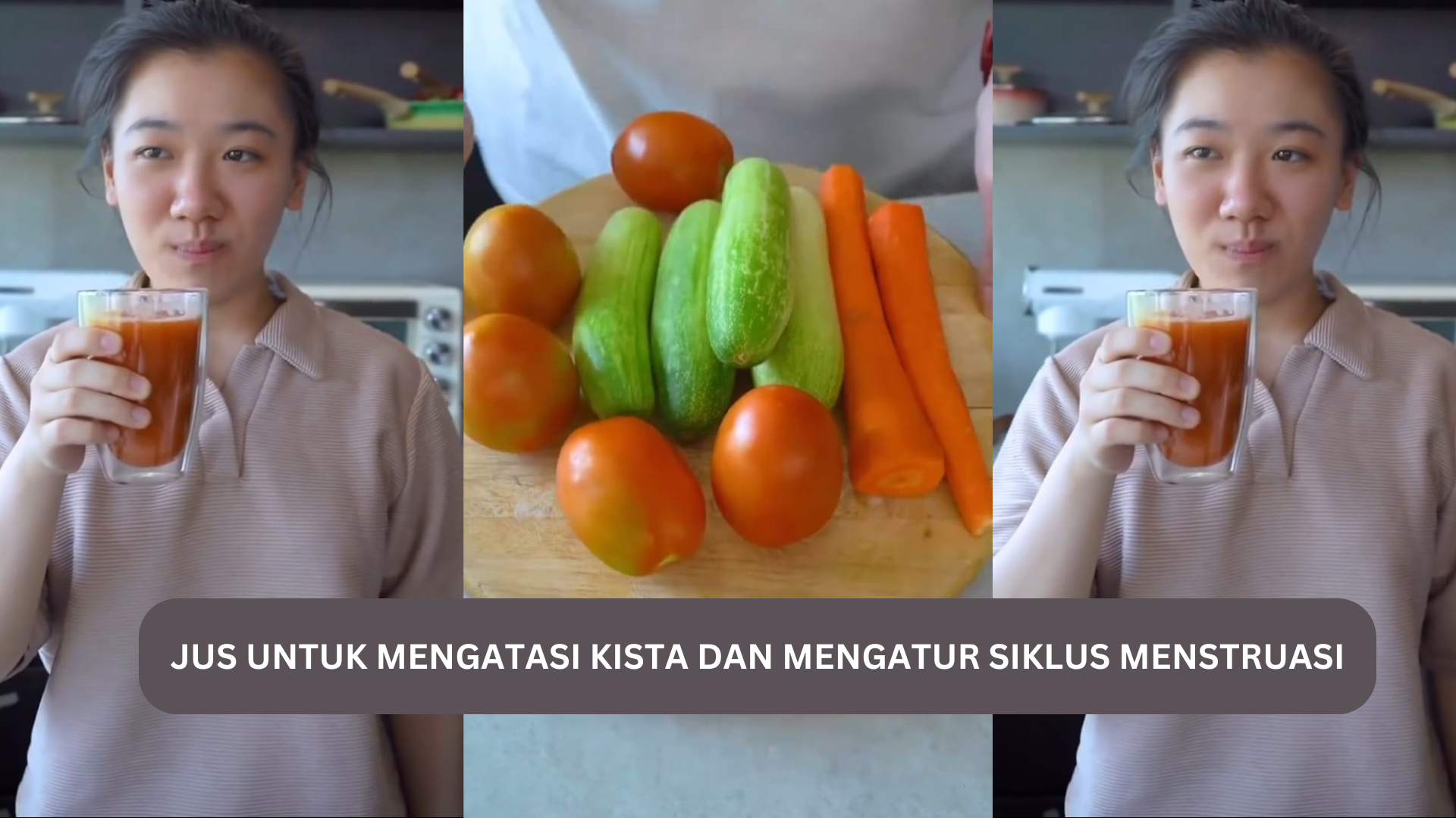 Hi Ledies, Yuk Bikin Jus Untuk Mengatasi Kista dan Mengatur Siklus Menstruasi Pakai Sayuran dan Buah Ini 