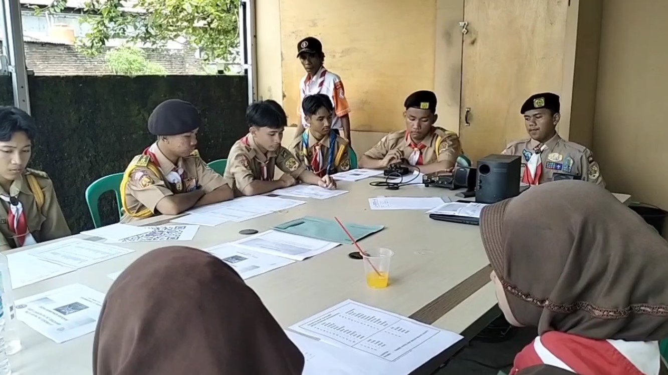 Ratusan Anggota Pramuka di Kota Banjar Ikuti Jota Joti, Belajar Komunikasi Radio dan Bahasa Morse