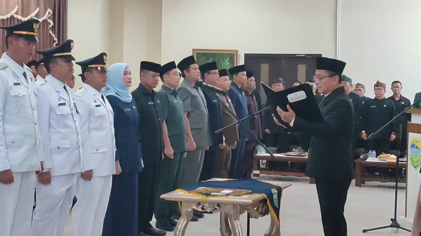 Pemkab Tasik Rotasi 89 Orang Pejabat Struktural, Bupati Sebut Sebagai Upaya Penyegaran dan Isi Jabatan Kosong