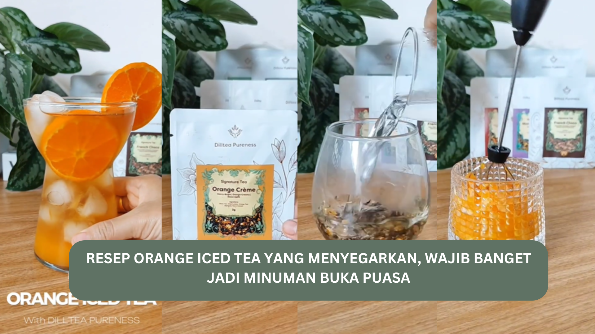 Resep Orange Iced Tea yang Menyegarkan, Wajib Banget Jadi Minuman Buka Puasa