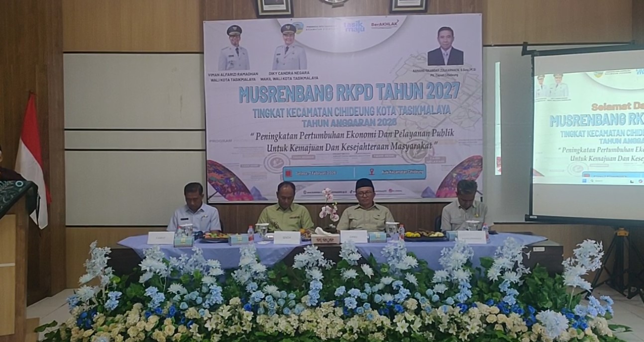 Musrenbang RKPD Tahun 2027 Tingkat Kecamatan Cihideung, Atasi Genangan Air Pascahujan Jadi Prioritas