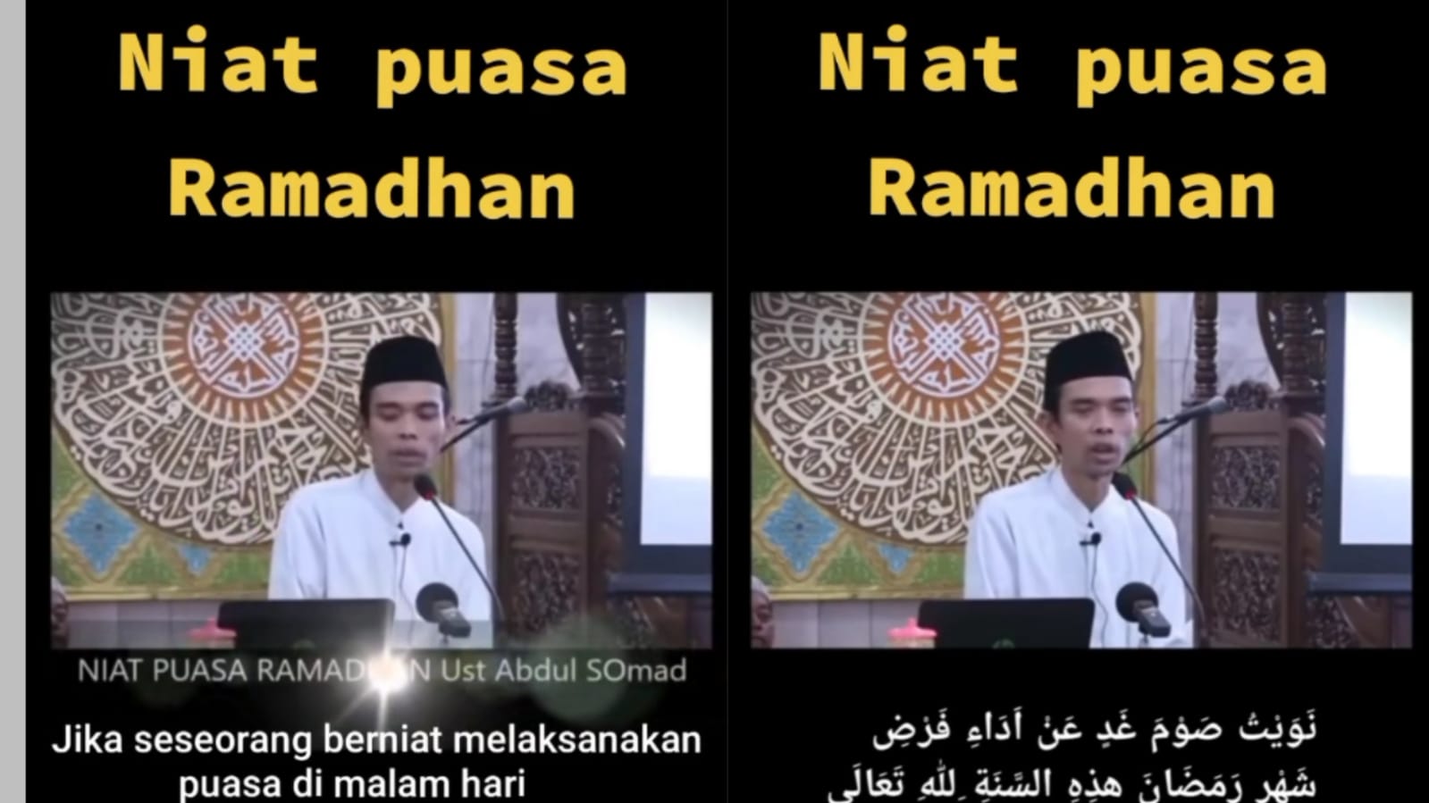 Waktu yang Tepat Membaca Niat Puasa, Ustadz Abdul Somad Ungkap Pentingnya Niat Puasa Diwaktu-Waktu Ini