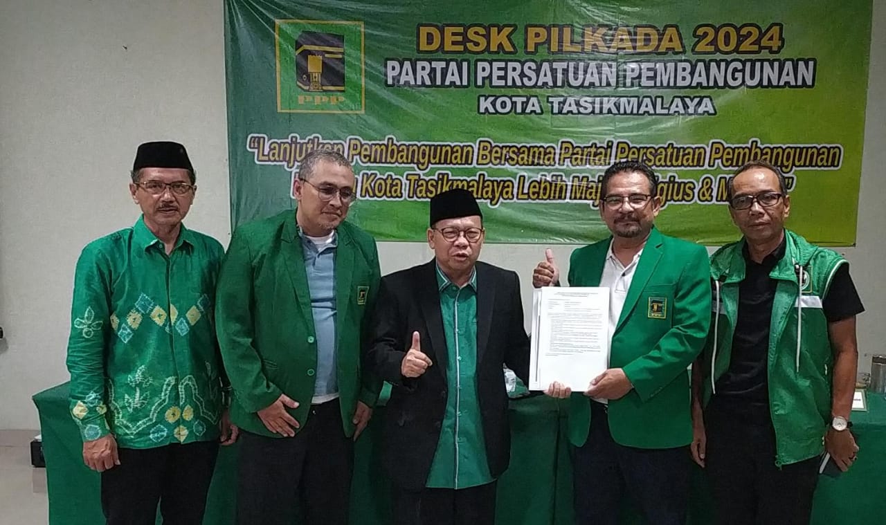 Kang Prabu Orang Pertama yang Serahkan Berkas Penjaringan Calon Wali Kota Tasikmalaya ke PPP, ini Alasannya