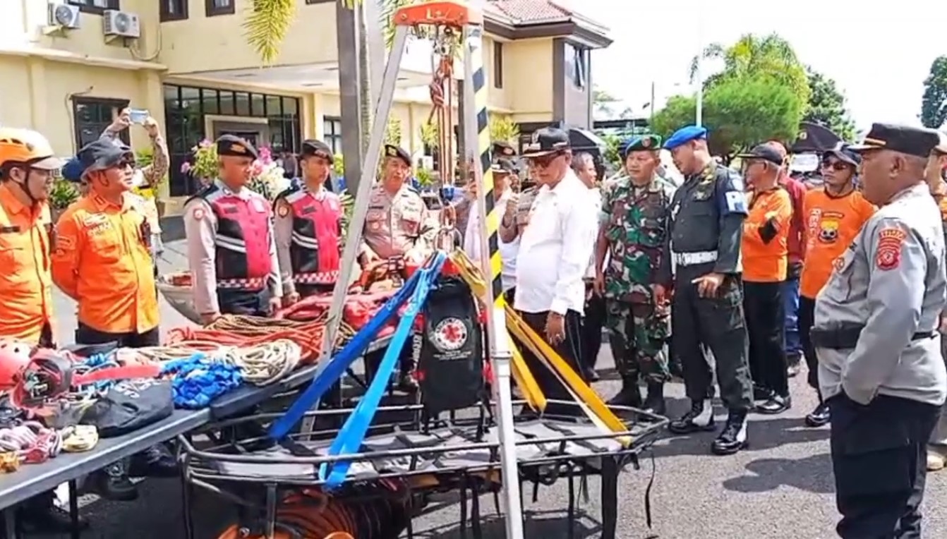 Ratusan Personel Gabungan Siaga Hadapi Bencana Alam, Siapkan Personel dan Sarana Prasarana Tanggap Darurat
