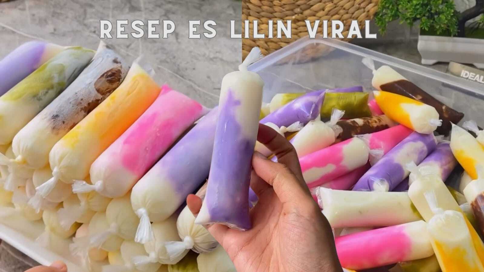 Resep Es Lilin Viral, Rasanya Enak dan Warnanya Lucu Para Bocil Pasti Suka 