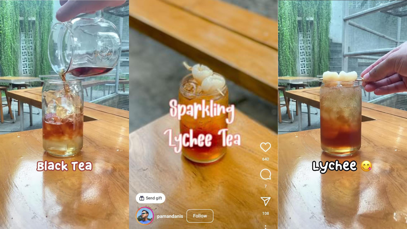 Cocok di Minum Siang-Siang, Ini Bahan-Bahan Untuk Membuat Sparkling Lychee Tea yang Menyegarkan