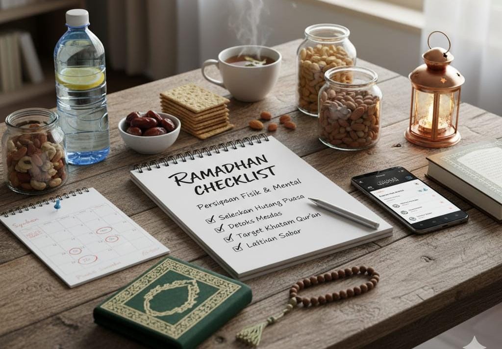 Ramadhan Checklist: Persiapan Fisik dan Mental Menuju Bulan Penuh Berkah