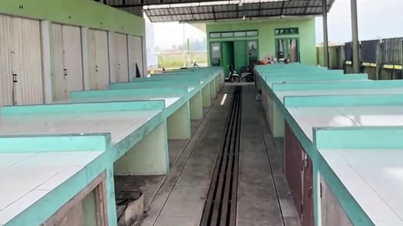 Diresmikan Pada 2024, Pasar Purbaratu Kota TasikmalayaKondisinya Memprihatinkan, Sepi dari Aktivitas Jual Beli