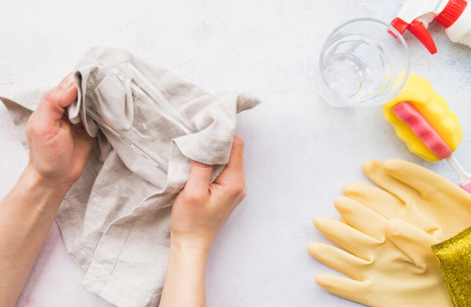 Cuci Lap Dapur Jadi Lebih Mudah Dan Super Bersih, Gak Perlu Pakai Pemutih Cukup Pakai Bahan Dapur Ini!