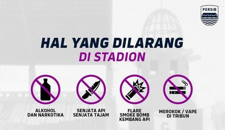 Ini Aturan yang Harus Dipatuhi pada Laga Persib vs Borneo FC di Stadion Si Jalak Harupat, Bobotoh Simak