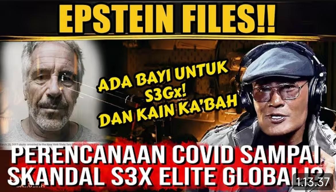 Podcast Deddy Corbuzier Bongkar Kasus Epstein, Benarkah Ada Elite yang Terlibat