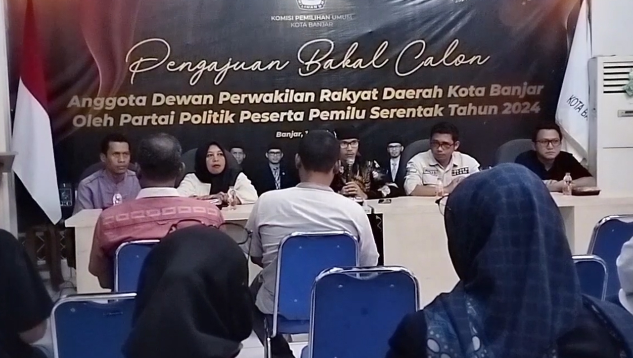 Jumlah DCT Caleg Di Kota Banjar Menurun Dibanding DCS, Ini Penjelasan KPU