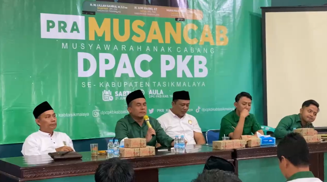 Konsolidasi Pascapemilu, DPC PKB Tasik Gelar Pra Musancab, Optimis Hadapi Dinamika Politik 5 Tahun ke Depan