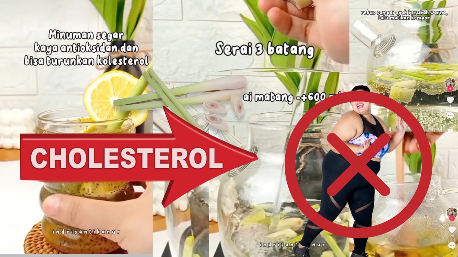 Turunkan Kolesterol dengan Rebusan Serai, Campuran Bahan-Bahan dan Resep Memasaknya Lengkap Disini