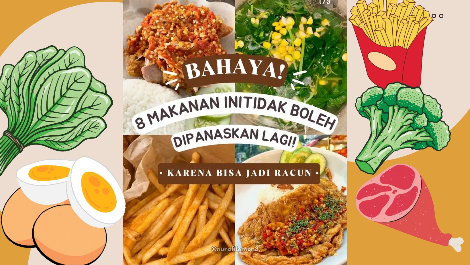 Bahaya! Bunda, 8 Makanan Ini Tidak Boleh Dipanaskan Lagi, Karena Bisa Jadi Racun