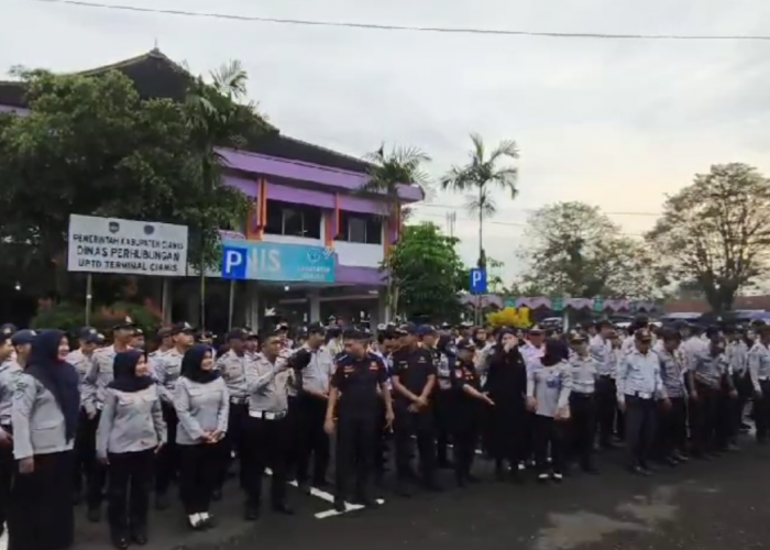 Dishub Ciamis Terjunkan 100 Personel Hadapi Mudik Lebaran , Siagakan Mobil Derek Dilengkapi Rambu Lalulintas 