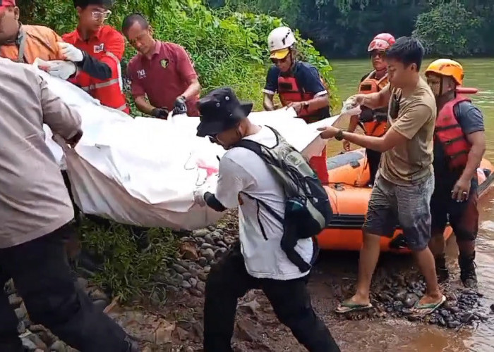 Dua Bocah Hanyut di Sungai Citanduy, Satu Meninggal, Satu Lagi Masih Dalam Pencarian Tim Gabungan