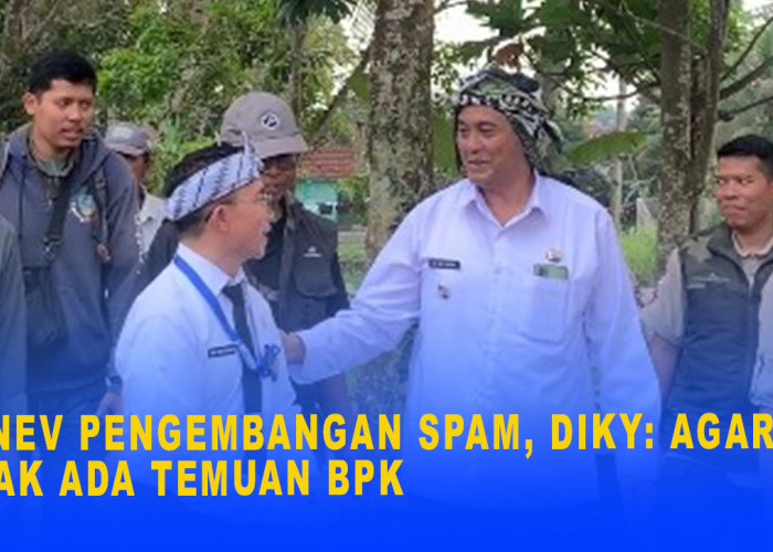 Monev Pengembangan Program SPAM, Wakil Wali Kota Tasikmalaya Sebut Agar Tidak Ada Temuan BPK