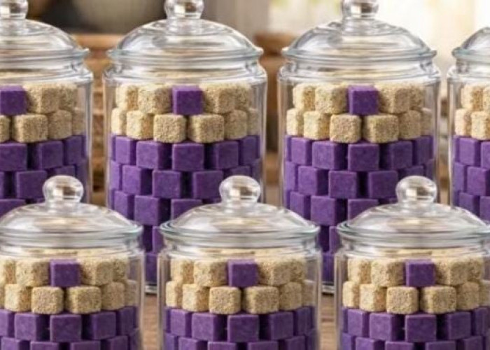 Cantik Alami Tanpa Pewarna! Rahasia Dodol Ubi Ungu yang Legit dan Mengkilap untuk Meja Lebaran