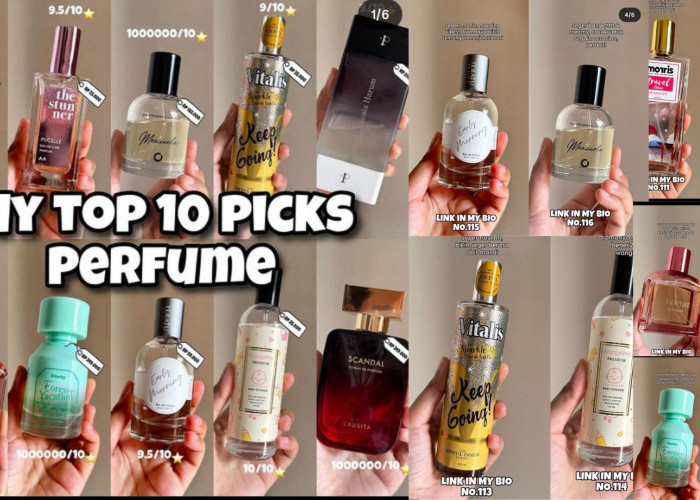 Rekomendasi 10 Parfum Terbaik yang Ada di Minimarket, Murah Meriah Tapi Tahan Lama