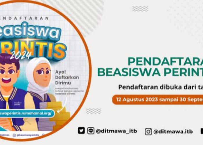 Beasiswa Perintis 2024 Sudah Dibuka, Cek Syarat-Syarat Dan Cara Daftarnya Sekarang