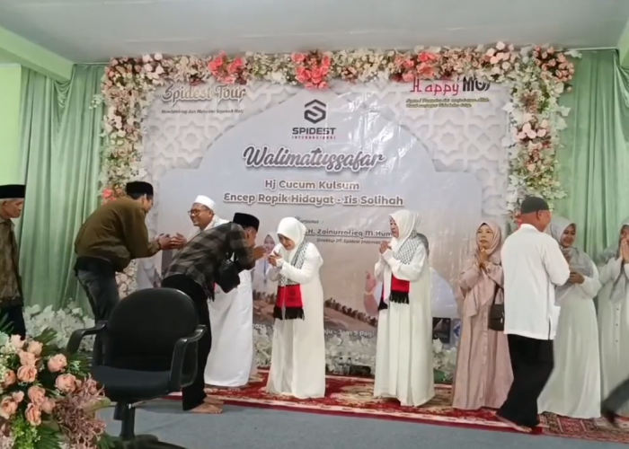 PT Spidest Internasional Berangkatkan 3 Jemaah Haji Khusus, Jadi yang Pertama Asal Kabupaten Tasikmalaya