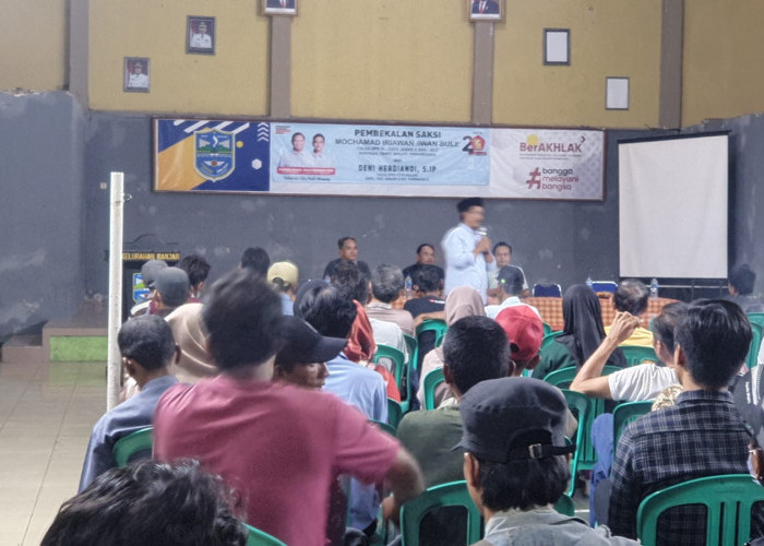 Tim Pemenangan Caleg Iwan Bule Gelar Pembekalan Saksi dan Dorong Menangkan Prabowo-Gibran