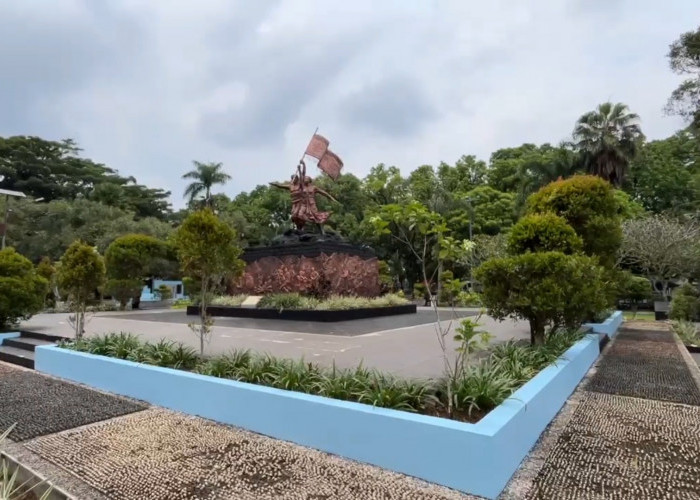 Alun-Alun Kota Tasik Dipoles Dengan Anggaran Rp 30 Juta, Hanya Cukup Untuk Pengecatan dan Pembersihan Tembok