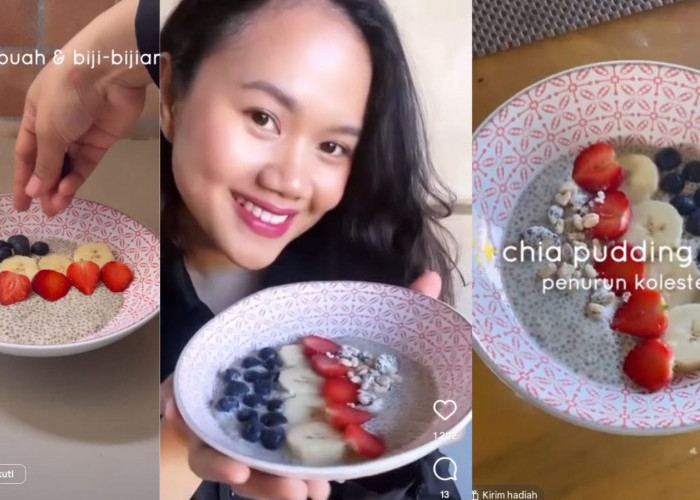 Resep Chia Pudding Bowl Penurun Kolesterol, Ini Cara Bikinnya 