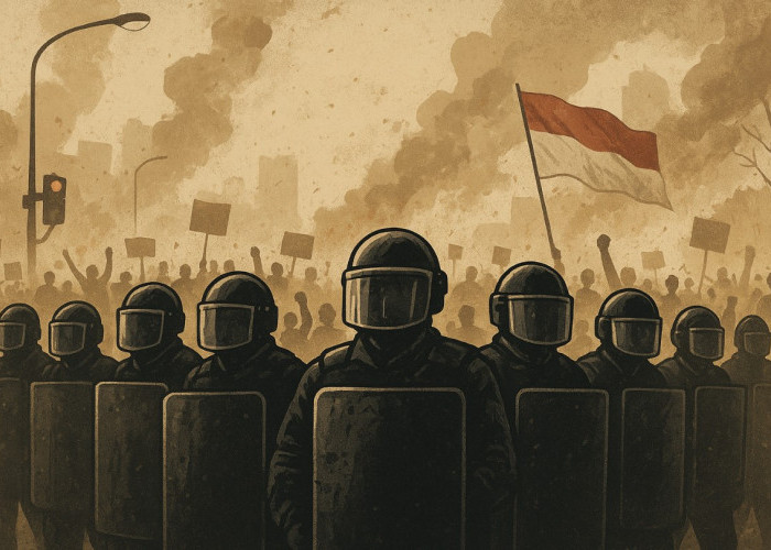 Demo Panas di Indonesia, Brimob Selalu Turun! Ini Tugas, Tanggung Jawab hingga Tujuan Pengamanan Polri