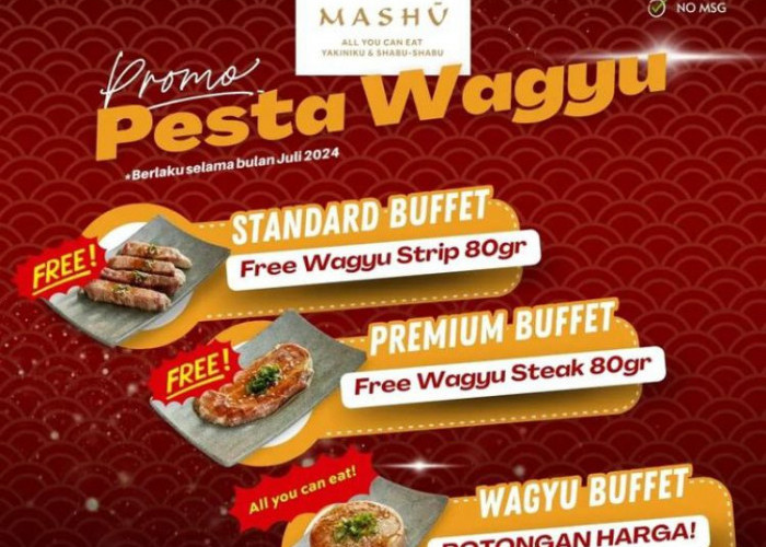 Promo Pesta Wagyu All You Can Eat Spesial Bulan Juli, Lokasinya Ada di Tasikmalaya Loh... Yuk Kepoin!