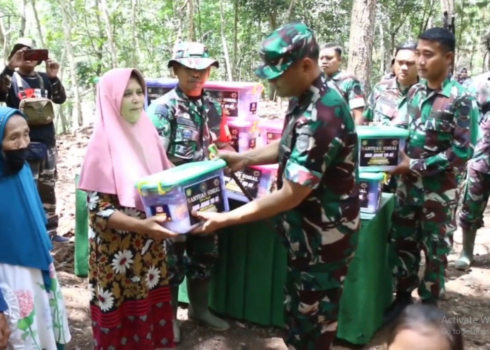 Peringati Hari Juang Tni AD, Kodim 0613 Ciamis Gelar Aksi Sosial