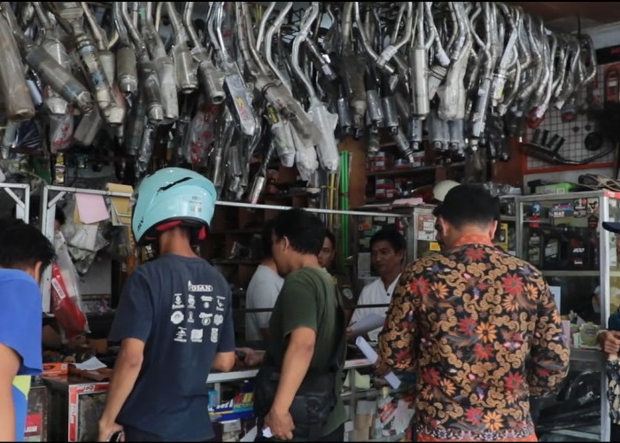 Catat, Pedagang dan Bengkel Motor Di Kota Tasikmalaya Dilarang Menjual Knalpot Brong, ini Alasannya