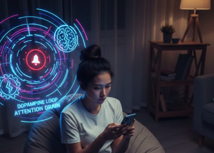 Lingkaran Setan Dopamin: Mengapa Layar Ponsel Membuat Otak Kita Malas