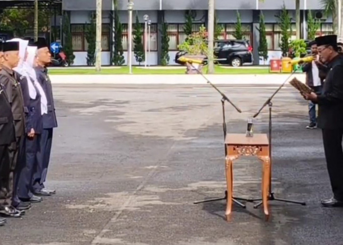 Lantik 208 Pejabat, Bupati Ciamis Minta ASN Layani Masyarakat, Tegaskan Jika ASN Bermain Judol Akan Dipecat